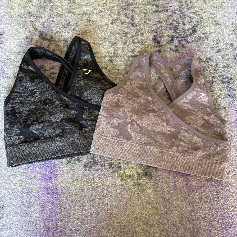 Bundle of two gymshark sports bras